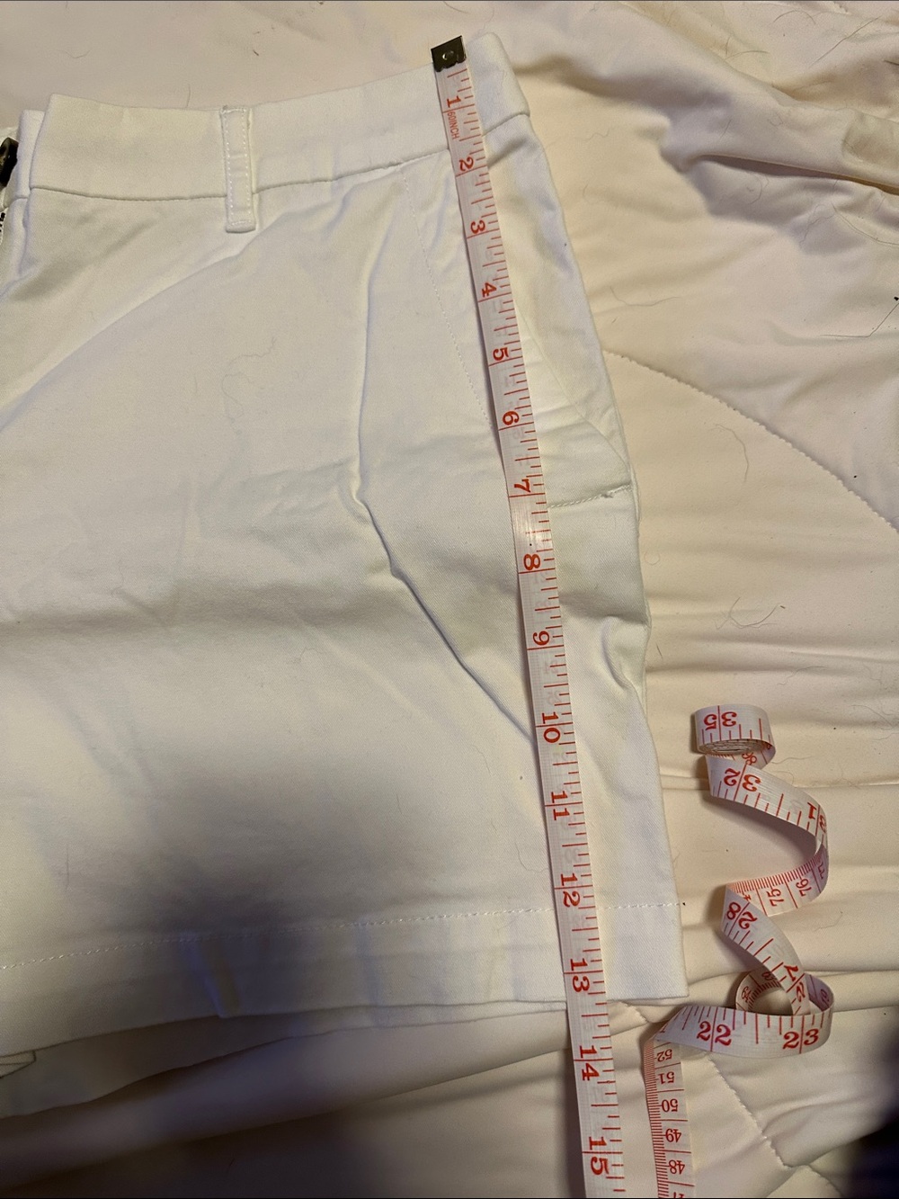 Boden White High-Waist Cotton Shorts - Picture 4 of 5